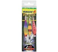 YAMASHITA ANZUELO de pesca de calamares, conjunto de anzuelos, 1 pieza, 0.41 mm, Punta hueca, Multicolor