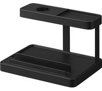 Yamazaki 1872 TOWER Smartphone & Device Charging Stand, black, Steel / ABS Resin / Silicone, 16 x 11.6 x 10 cm