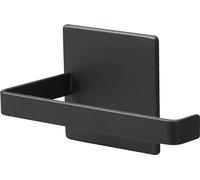 Yamazaki 2112 Tower Portarrollos magnético Negro Acero imán Silicona Minimalista 7,2 x 14 x 7,5 cm