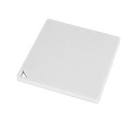 Yamazaki 2952 TOWER Silicone Pot Mat, white, Silicone, 15 x 15 x 1 cm
