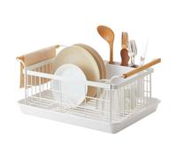 YAMAZAKI Tosca Bandeja para vajilla, Metal, Blanco, Talla única