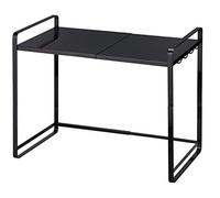 YAMAZAKI 3131 Tower Extendable Rack, Black, Steel, 47.575 x 35 x 50 cm