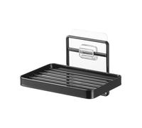 Yamazaki 4541 Tower Film Hook Soap Tray, Black, Steel FILMHOOK : Polycarbonate/Pet/Polyurethane, 12 x 8.5 x 7.8 cm