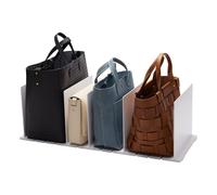 YAMAZAKI 4956 Smart Bag Organizer (Set of 2), White, ABS Resin, 31.8 x 24 x 21 cm