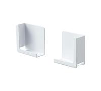 YAMAZAKI 4984 Tower Magnetic Tablet Holder, White, Steel, 5 x 2.5 x 5 cm