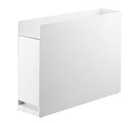 YAMAZAKI 6003 TOWER Sliding Seasoning Rack, white, Steel/Polypropylene, 12.5 x 5093 x 36.7 cm