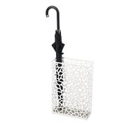 Yamazaki 6323 Nest Umbrella Stand Wide, White, Steel, 30 x 12 x 45 cm