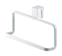 YAMAZAKI 6779 Tower Towel Hanger S, White, Steel, 16 x 7 x 9.5 cm
