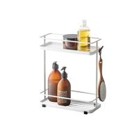 YAMAZAKI 6790 TOWER Dispenser Rack, white, Steel, 28 x 12 x 33.5 cm