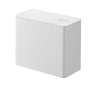 Yamazaki Torre contenedor para café, Silicona de Polipropileno, Blanco