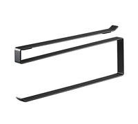 YAMAZAKI Torre Soporte para Toallas de Papel, Acero aleado, Negro, Talla única