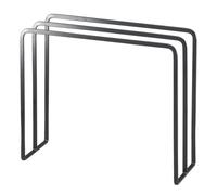 YAMAZAKI 7146 Tower Dishcloth Hanger, Black, Steel, 30 x 10 x 25 cm
