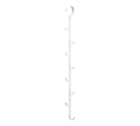 YAMAZAKI 7647 SMART Ganchos para armario, blanco, Acero, minimalistisch, 5 x 6 x 54 cm (L x A x A)