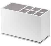 Yamazaki 7843 Mist Soporte para Cepillo de Dientes, Blanco, Resina ABS/Elastómero, Minimalista, 11 x 5 x 7 cm