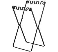 YAMAZAKI 7909 TOWER Foldable Plastic Bag Holder, white, Steel, 33 x 31 x 60 cm