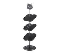 YAMAZAKI Gato Estante para Zapatos Infantil, Metal, Negro, Talla única