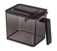 YAMAZAKI Home 2870 Tower Spice Container - Almacenamiento de alimentos para cocina, grande, color negro