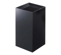 YAMAZAKI Home 4493 - Cubo de basura moderno con asa, tamaño único, color negro