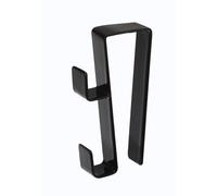 YAMAZAKI Hook Ganchos sopracassetti, Acero, Negro