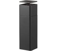 Yamazaki Industries 5591 - Dispensador de Gancho de película, extraíble con una Mano, Color Negro, Aprox. 2,2 x 2,4 x 18,5 cm (Ancho x Profundidad x Altura) (5,5 x 6 x 18,5 cm), Torre, fácil de
