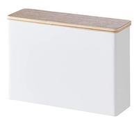 YAMAZAKI Portafiltros de café Tosca, acero, blanco, apto para filtros de café hasta el tamaño # 2