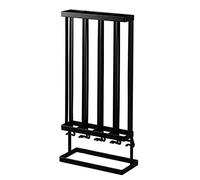 YAMAZAKI Torre Soporte para cápsulas, Acero, Negro, pequeño