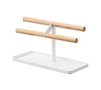 YAMAZAKI, TOSCA - Soporte para relojes y accesorios (acero, blanco)