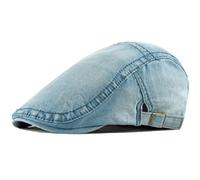 YAMEE Gorra Boinas Plana Hombre Clásica Sombreros Vaqueros,Boina Mujer Anti UV Respirable,Gorras de Hombre Ajustable Cabbie Sombrero de Newsboy,Sombrero para el Sol para Training,Caza,Running,Biker