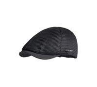 YAMEE Gorra de Boina de Malla Hombre Transpirable de Verano Ajustable,Sombrero Beret para Hombre Vintage Clásico,Gorras Trucker Proteccion Solar,Sombreros Boinas Newsboy Tapa Plana,Gorras de Caza