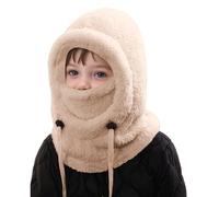 YAMEE Pasamontañas Infantil 3 en 1,Gorro Balaclava de Invierno para Niños y Niñas,Transpirable Suave,Máscara de Esquí con Forro Felpa,Antiviento Ajustable,para Edad 3-10 Años