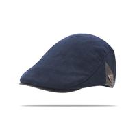 YAMEE Sombrero Boina Moda para Hombre,Gorra Plana Ajustable y Transpirable,Gorra Newsboy Estilo Británico para Hombre,Ideal para Otoño e Invierno