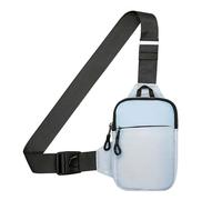 YAMEIZE Bolso Hombre Pequeñas Bandoleras Cross body Mini Cintura Bolso de Mensajero Hombre Bandoleras Casual con Bolsillos Y Cremallera