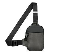 YAMEIZE Bolso Hombre Pequeñas Bandoleras Cross body Mini Cintura Bolso de Mensajero Hombre Bandoleras Casual con Bolsillos Y Cremallera