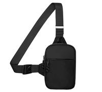 YAMEIZE Bolso Hombre Pequeñas Bandoleras Cross body Mini Cintura Bolso de Mensajero Hombre Bandoleras Casual con Bolsillos Y Cremallera