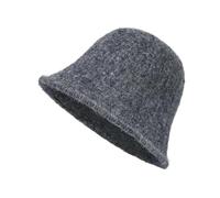 YAMEIZE Chapeau Seau Retro Warm Fleece - pour Hommes Femmes Hiver Plus Chaud Pêche Douce Conduite Chaude (FR/ES, Letras, Talla única, Gris Oscuro)