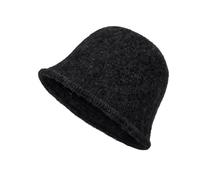 YAMEIZE Chapeau Seau Retro Warm Fleece - pour Hommes Femmes Hiver Plus Chaud Pêche Douce Conduite Chaude (FR/ES, Letras, Talla única, Negro)