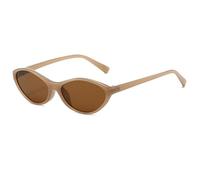 YAMEIZE Gafas de Sol Ovaladas para Mujeres Hombres Retro Vintage Pequeño de Los Años 90 Ovaladas Gafas de Sol Ojo de Gato UV400 Protección