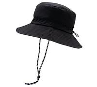 YAMEIZE Sombrero de Verano Impermeable para Mujeres Hombres - Sombrero Safari Ajustable String de Viento UV400 Sombrero de Pesca Strap Playa Caminata Escalada