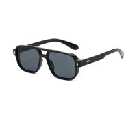 YAMEIZE Vintage Pilot Gafas de Sol de para - Mujeres Hombres Vintage Rectángulo Gafas de Protección UV400 Sombra de Conducción
