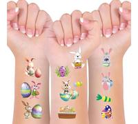 Yamobi 10 pegatinas autoadhesivas para ventana de Pascua, reutilizables, para cristal y espejo, decoración de Pascua