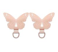 Yamobi 2 Pcs Soporte De Collar De Mariposa, Parche De Cordón De Teléfono, Lengüeta De Conexión De Teléfono Para Todas Las Fundas Completa De Teléfono, Parche De Seguridad De Teléfono,