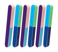Yamobi 6 piezas de pulidor de uñas de 4 caras para uñas, limas de alta calidad para uñas naturales, bloques pulidores para uñas de gel, limas lavables para pulir y dar brillo