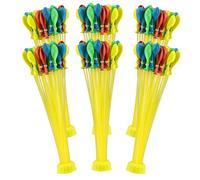 Yamobi 666 globos de agua, bombas de agua, reutilizables, globos de agua de colores, globos de agua, globos de agua biodegradables para juegos de agua