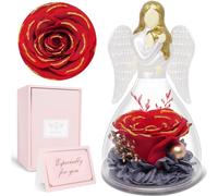 Yamonic Regalo para Mama Navidad, Rosa Eterna Regalos Originales para Mama,Flores Preservadas Regalo Cumpleaños Mama, Regalo para mi Hija Navidad,Flore Eterna Regalo Abuela,Regalo Dia de la Madre