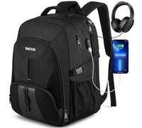 YAMTION 18.4 Pulgadas Mochila Portatil Hombre,Mochila Escolar Adolescente Mochila Instituto Universidad Oficina Trabajo