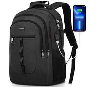 YAMTION Mochila Escolar,17.3 Pulgadas Mochila Hombre y Juvenil Mochila Portatil para Adolescente Estudiante Universidad Instituto Oficina Trabajo