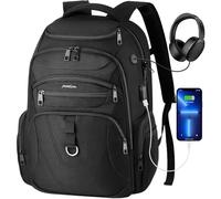 YAMTION Mochila Escolar,Mochila Hombre y Juvenil Mochila Portatil para Adolescente Estudiante Universidad Instituto Oficina Trabajo