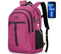YAMTION Mochila Escolar Mujer,17.3 Pulgadas Mochila Niña Mochila Portatil para Adolescente Estudiante Universidad Instituto Oficina Trabajo