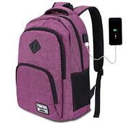 YAMTION - Mochila para adolescente y niña, para mujer, mochila para ordenador, clase de ocio de negocios, colegio escolar, escuela secundaria, trabajo universidad viajes a la escuela
