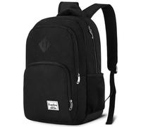 YAMTION Mochila para hombres y mujeres, mochila escolar para adolescentes, mochila para laptop de 15.6 pulgadas con puerto de carga USB para negocios, trabajo, universidad, viajes